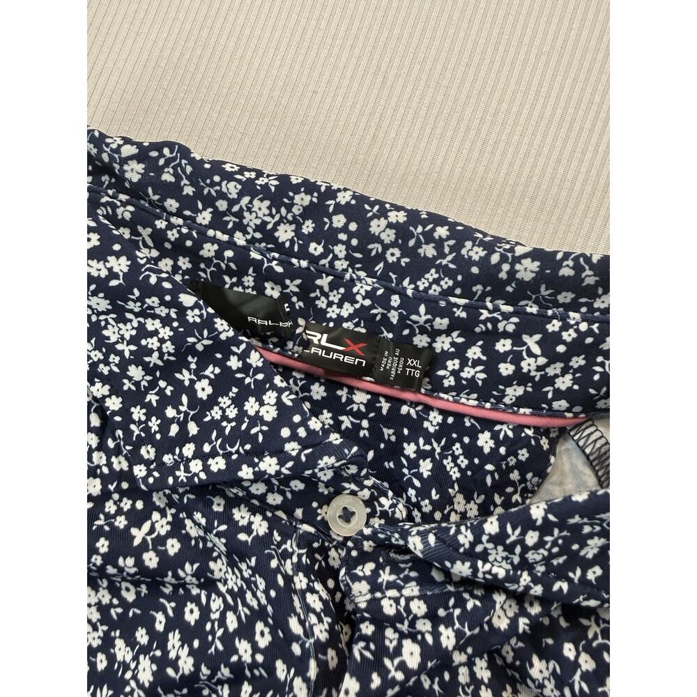 RLX Ralph Lauren Polo XXL Torrey Pines US Open Floral Golf Shirt - Picture 7 of 8